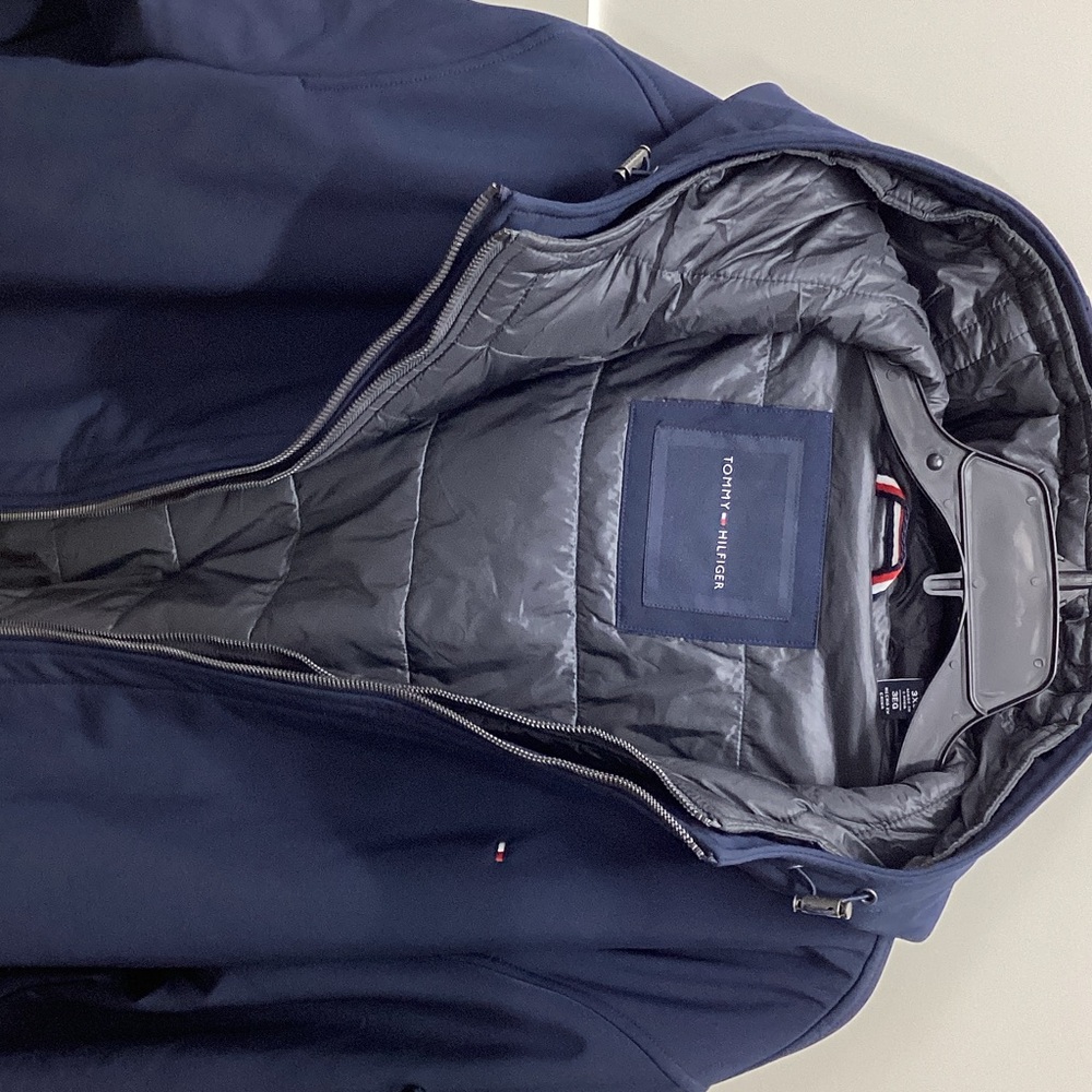 Tommy Hilfiger Men's Dark Blue Puffer Jacket